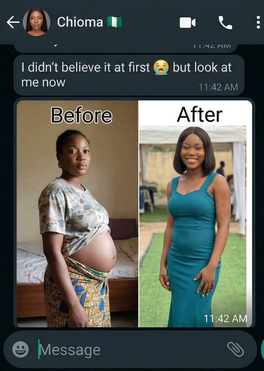 Chioma's result